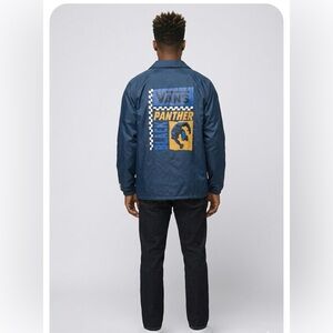 Vans Disney Marvel Navy Coach Jacket with Logo